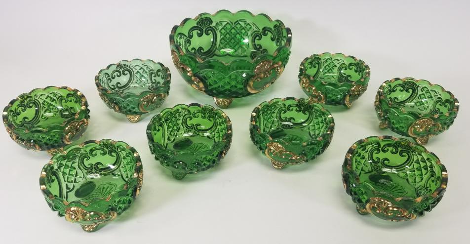 1898 EAPG Riverside Glass Berry Bowls (1 of 8)