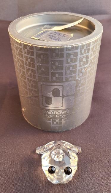 Swarovski Crystal 7642 Black Eyes Frog Prince (1 of 8)