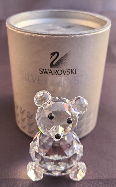 Swarovski Crystal 7664 Teddy Bear - Retired (1 of 7)