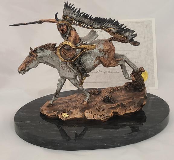 Legends "The Final Charge" C.A. Pardell Sculpture (1 of 12)