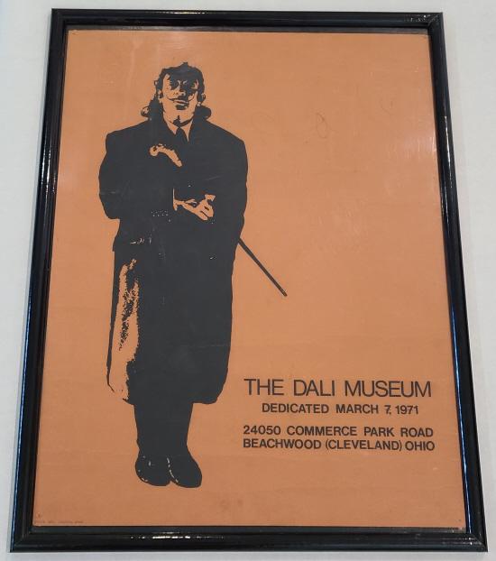 Signed Salvador Dali Museum Dedication Poster (1 of 7)