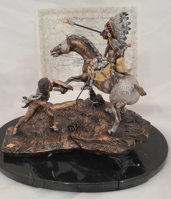 Legends "First Coup" Pardell Sculpture 268/950 (1 of 12)