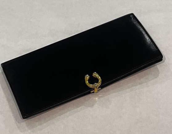 Black Gucci Women's Clutch with Red Leather Lining (1 of 6)