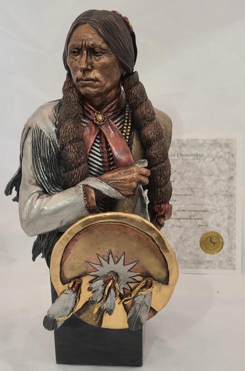 Legends "Defiant Comanche" Artist Proof Sculpture (1 of 12)