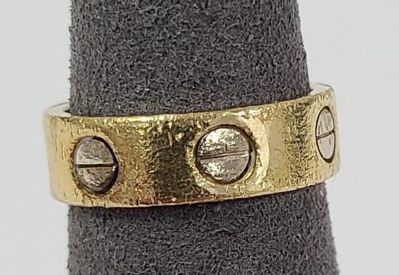 18k Gold Steampunk Style Ring (1 of 7)