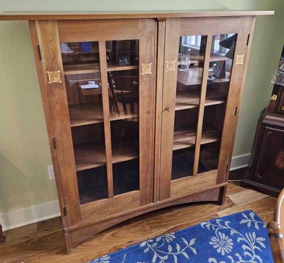 Stickley Harvey Ellis With Inlay Bookcase
