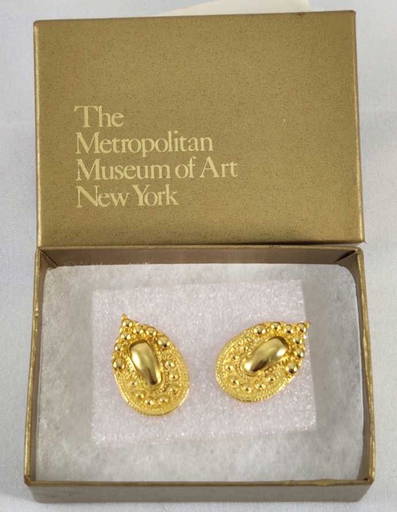 Metropolitan Museum Of Art Etruscan Earrings