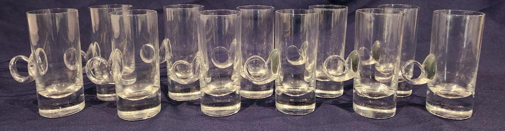 11 Lenox Irish Coffee Glasses: In excellent condition.