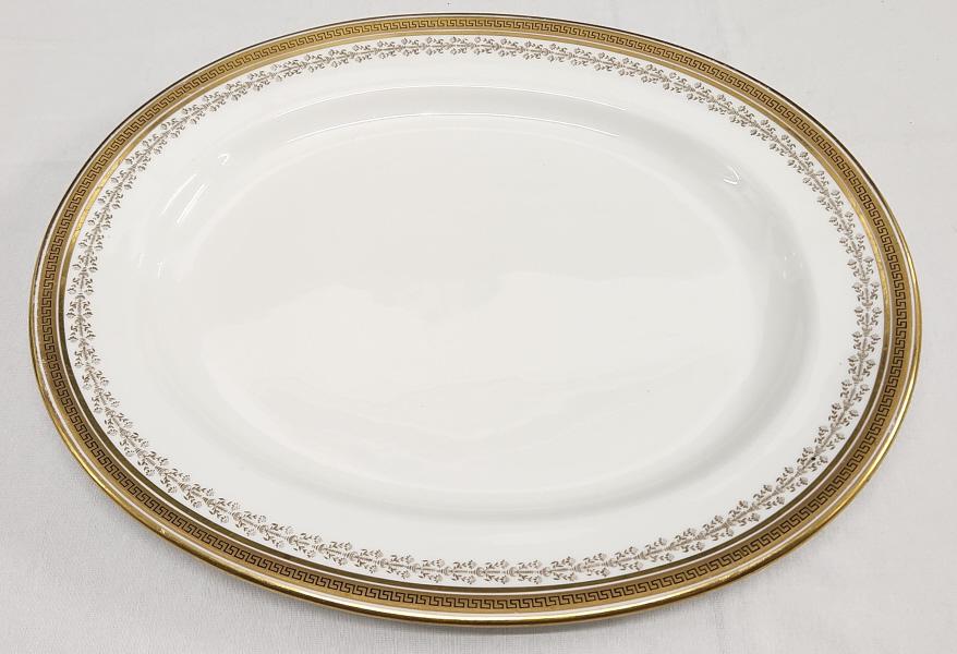 Antique Gold Gilt Cauldon English Platter (1 of 8)