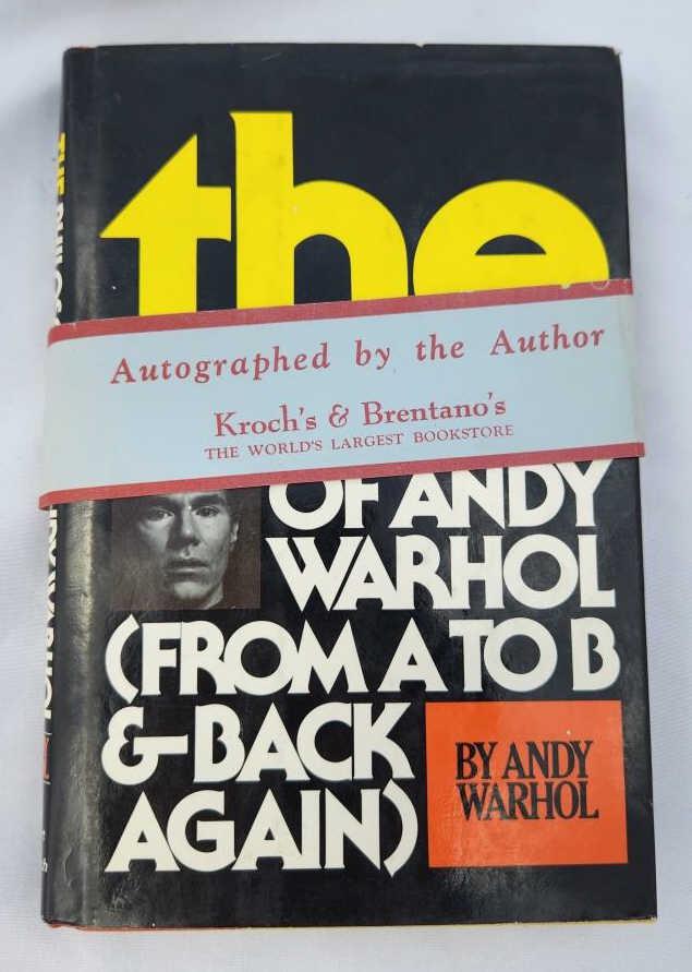 Andy Warhol Signed Autobiography Hardcover Book (1 of 6)
