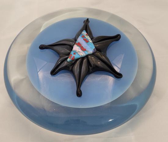 Large Art Glass Sculpture Signed Karg (1 of 7)