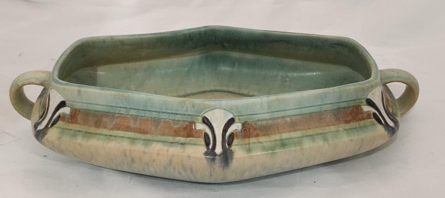 Vintage Roseville Monticello Console Bowl (1 of 6)