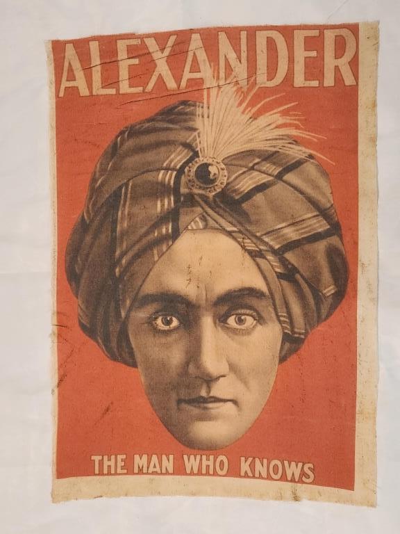 Alexander The Man Who Knows Magic Poster (1 of 4)