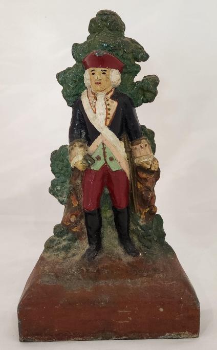 Rare George Washington Cast Iron Doorstop (1 of 7)