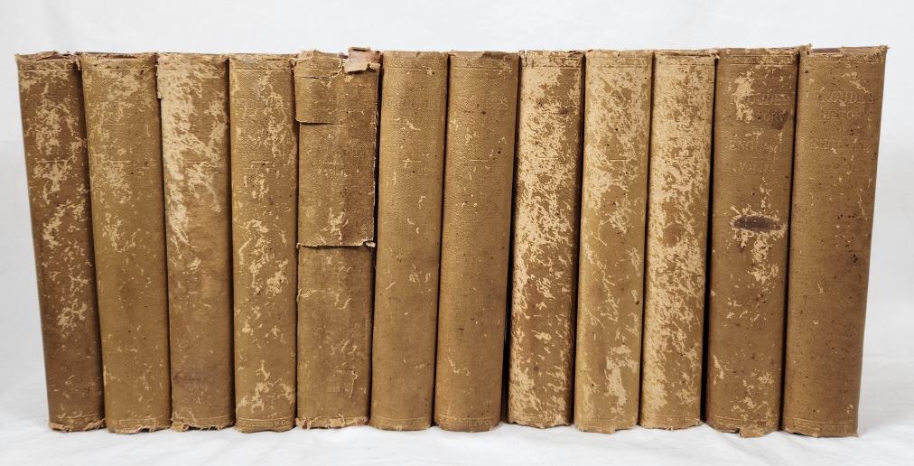 History of England James Froude Hardcover Books (1 of 7)