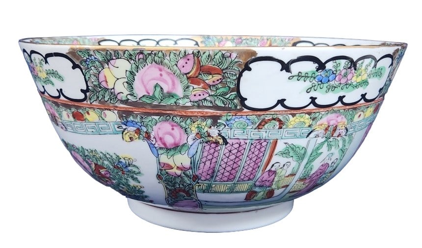 Gorgeous Vintage Japanese ACF Porcelain 12" Bowl (1 of 9)