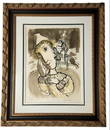 Marc Chagall Le Cirque au Clown Jaune Lithograph