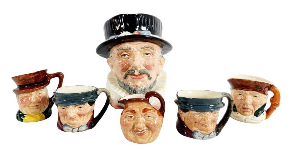 Lancaster Sandland Royal Doulton English Toby Mugs