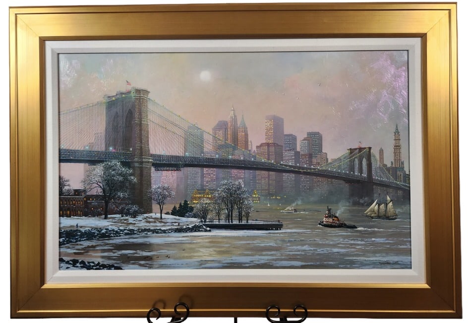 Alexander Chen LE Brooklyn Bridge Camber Giclee (1 of 7)