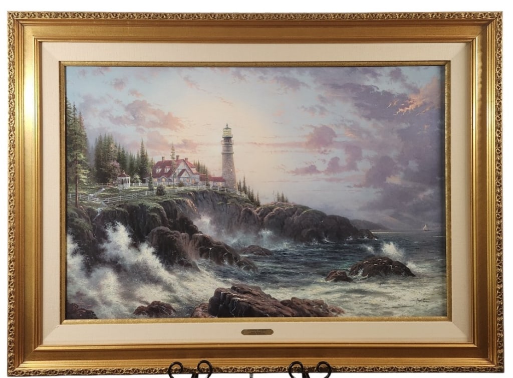 Thomas Kinkade Clearing Storms Gallery Proof (1 of 10)