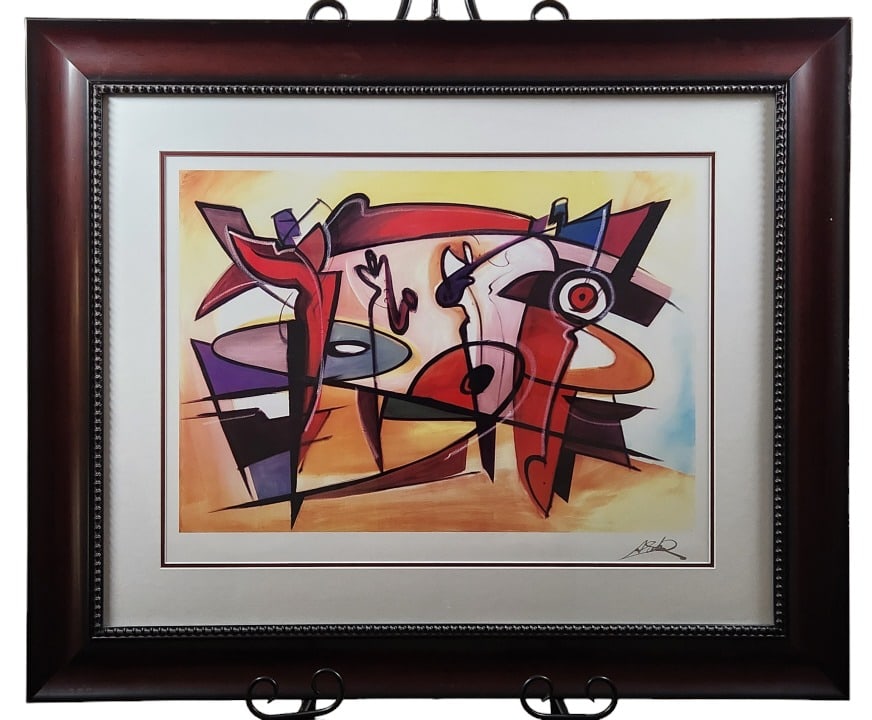 Alfred Gockel Signed 2013 Seriolithograph Framed (1 of 5)