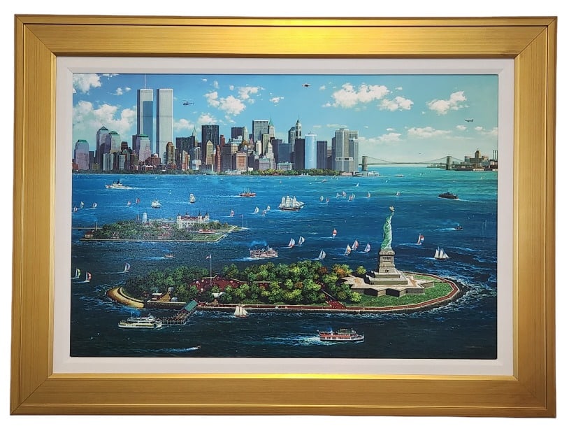 Alexander Chen Signed LE New York Gateway Giclee (1 of 6)