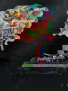 Peter Max Vase of Flowers Ver. 3 Original Sculpture