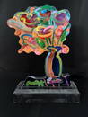 Peter Max Vase of Flowers Ver. 3 Original Sculpture