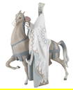 Lladro King Balthasar on Horse Figurine #11020