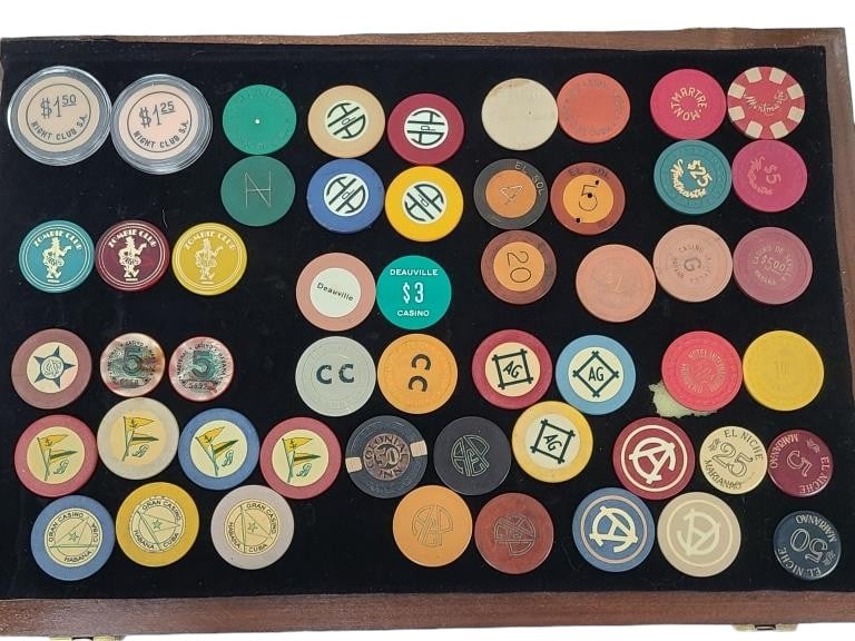Cuban Pre-Revolution Casino Chips (1 of 12)