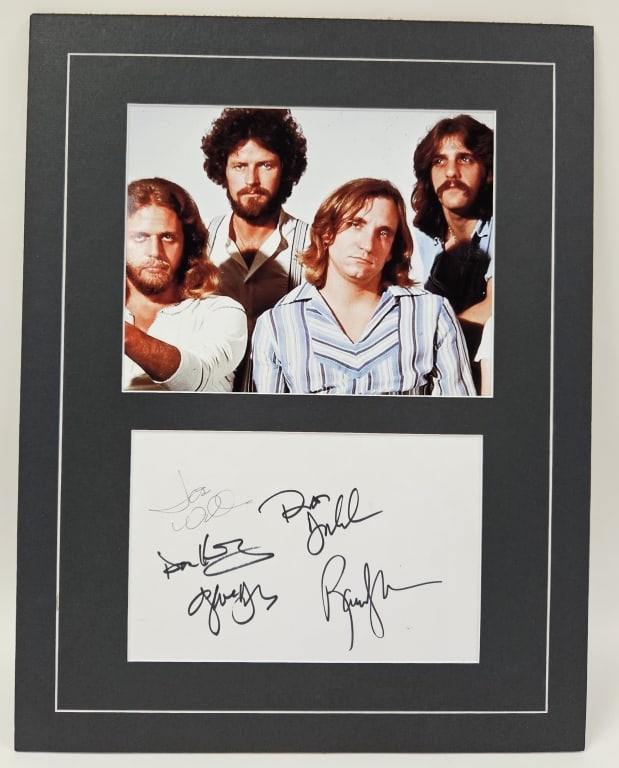 The Eagles Matted Autograph Card (1 of 4)