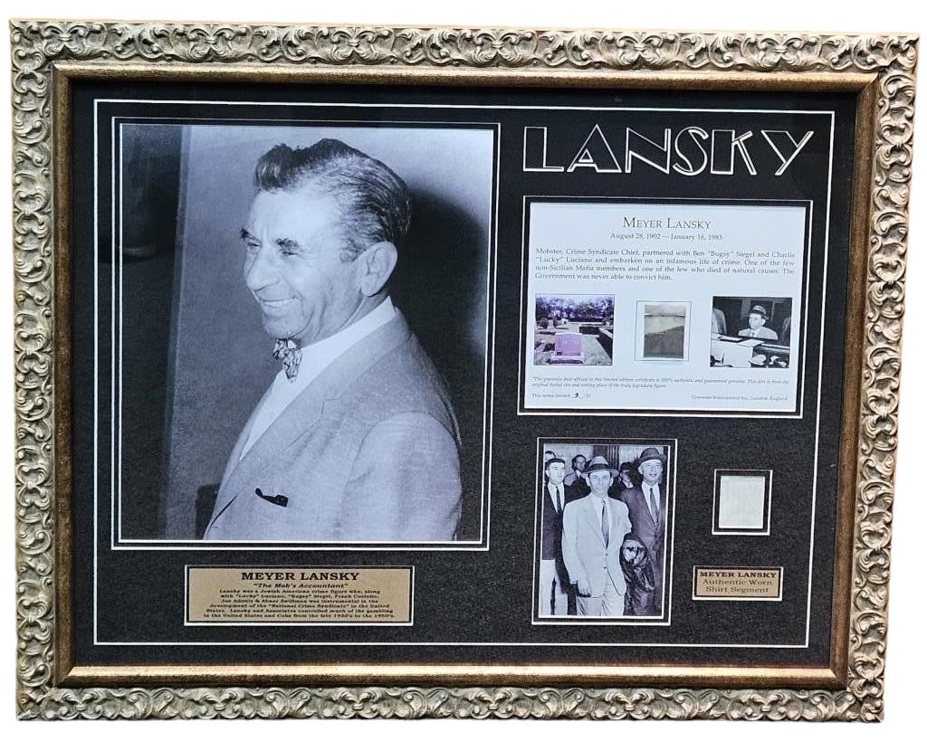 Meyer Lansky Memorabilia Display (1 of 7)