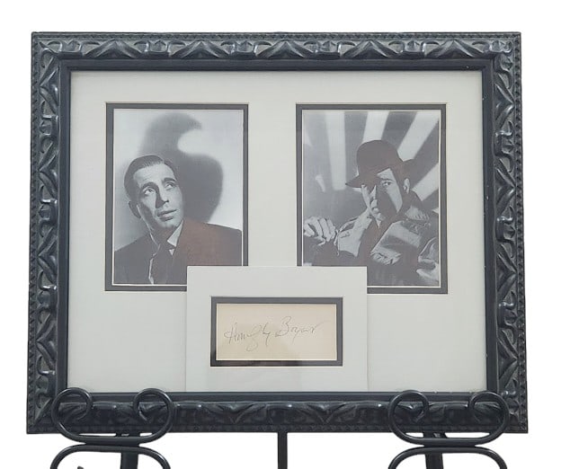 Hollywood Legend Humphrey Bogart Autograph (1 of 5)