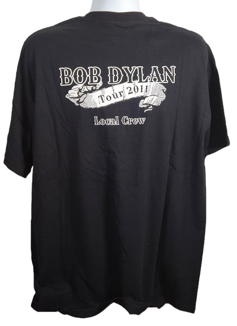 Bob Dylan 2011 Tour Local Crew T-Shirt (1 of 5)