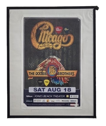 Chicago Doobie Brothers Signed Poster & Picks (1 of 9)