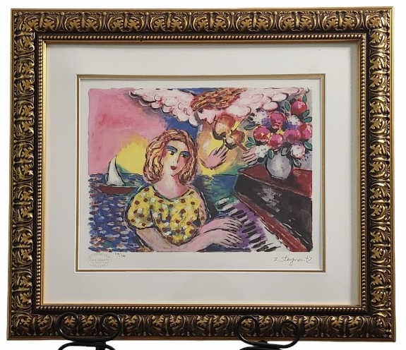 Zamy Steynovitz "Visions" Signed Serigraph (1 of 7)