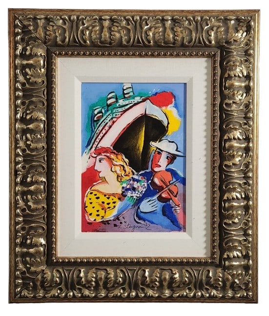 Zamy Steynovitz "Holiday Dreams" Serigraph (1 of 5)