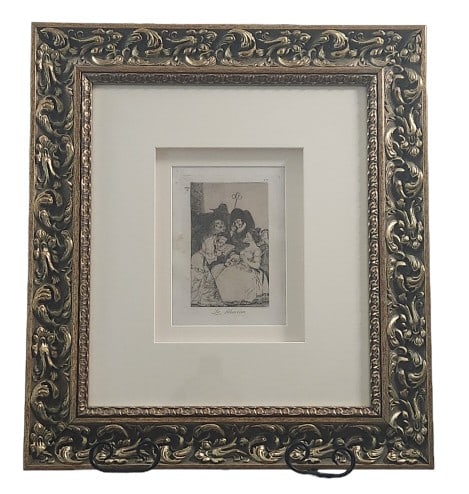 Francisco Goya "La Filiacion" Etching (1 of 6)