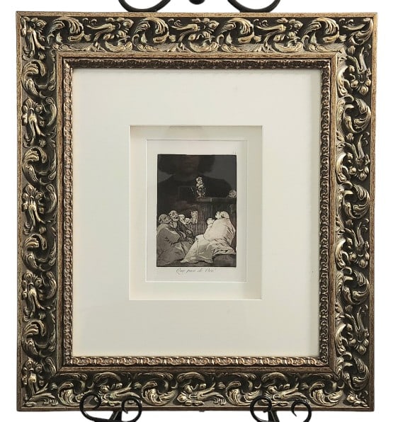 Francisco Goya Que Pico de oro! Etching (1 of 6)