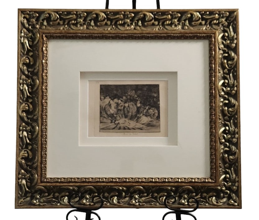Francisco Goya Murio la Verdad Etching (1 of 9)