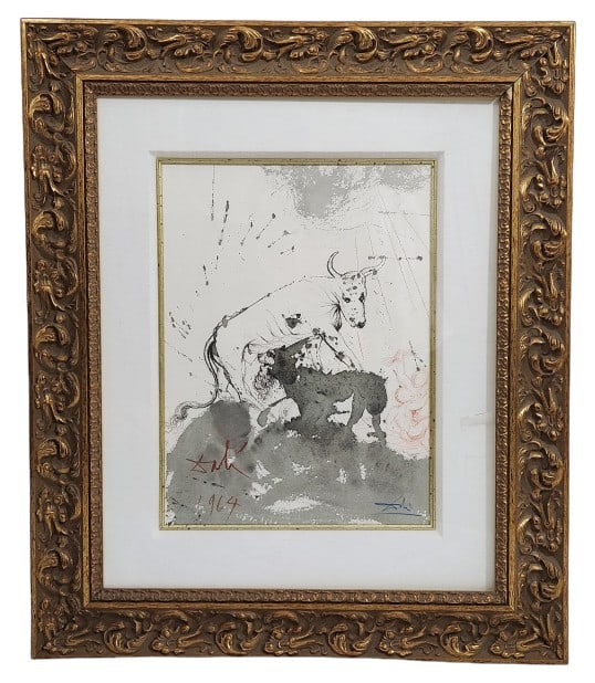 Salvador Dali Hand Signed Lithograph (1 of 10)