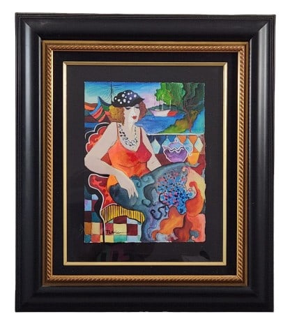 Patricia Govezensky Original Watercolor Painting (1 of 8)