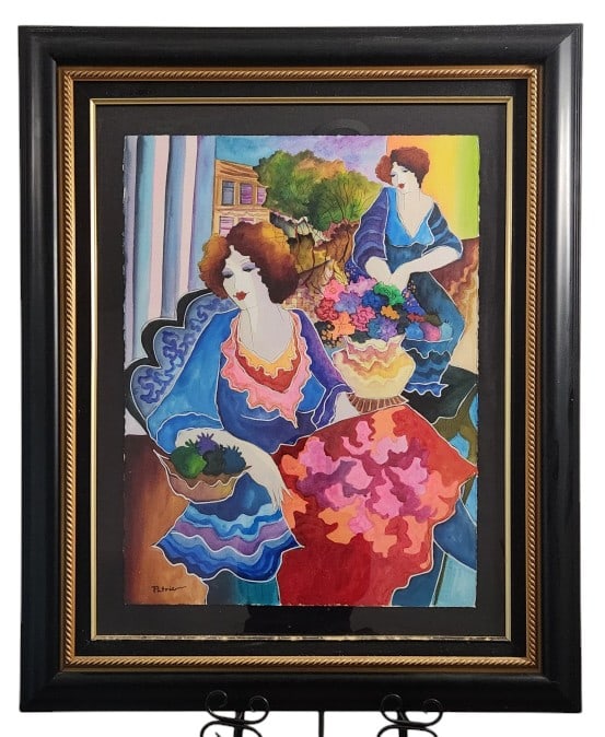 Patricia Govezensky Original Watercolor Painting (1 of 9)