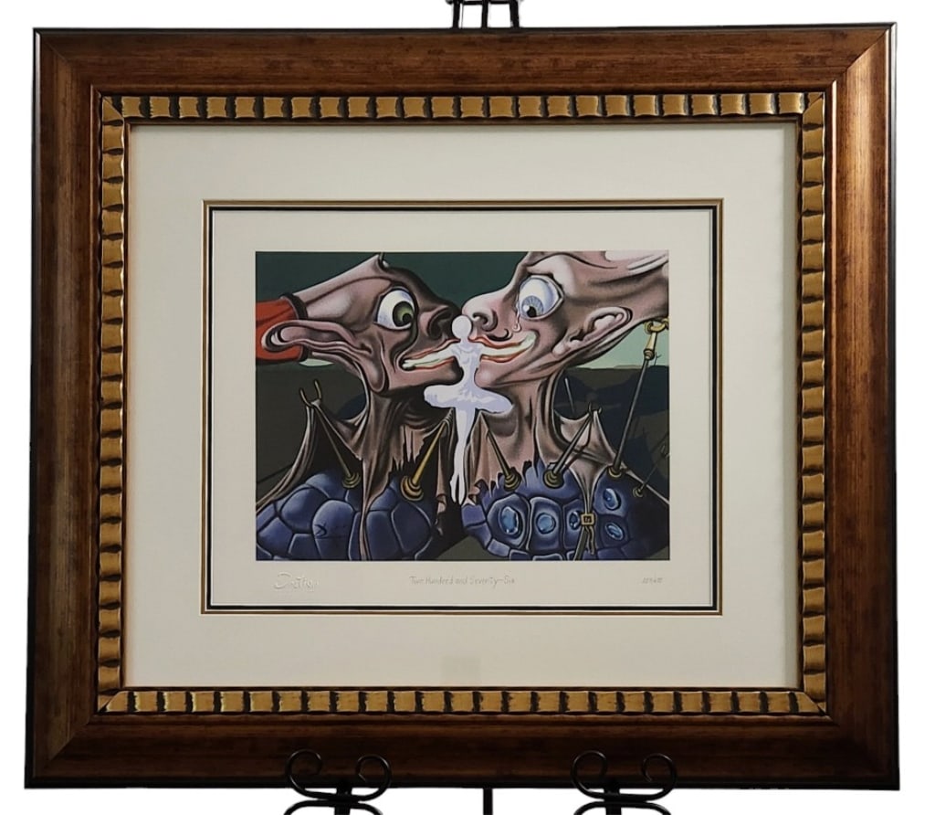 Salvador Dali Disney Destino 276 Framed Serigraph (1 of 9)