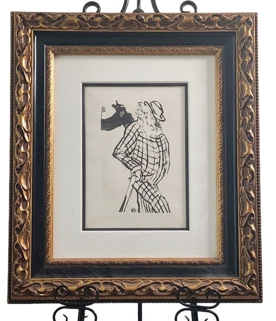 Henri De Toulouse-Lautrec Lithograph (1 of 4)
