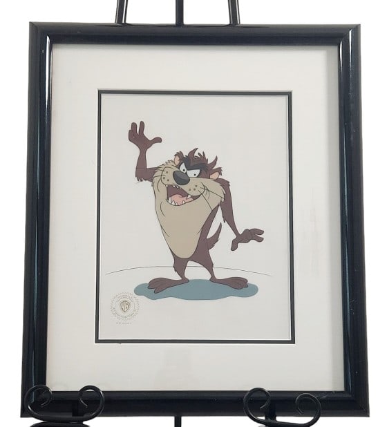Taz Tee Off Animation Cel 1992 Serigraph (1 of 9)
