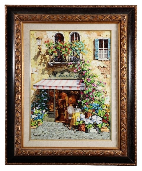 Viktor Shvaiko Signed Il Tartufo Original Oil Painting (1 of 8)