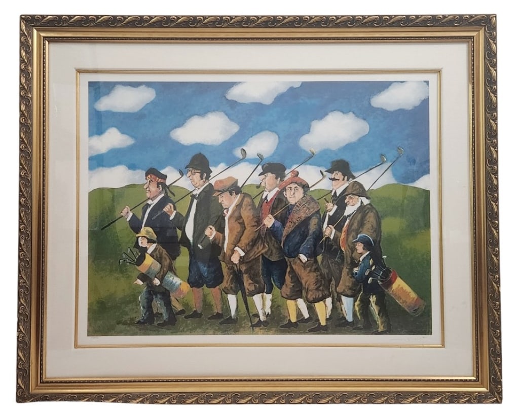 Guy Buffet Gang on the Move Signed Serigraph (1 of 8)