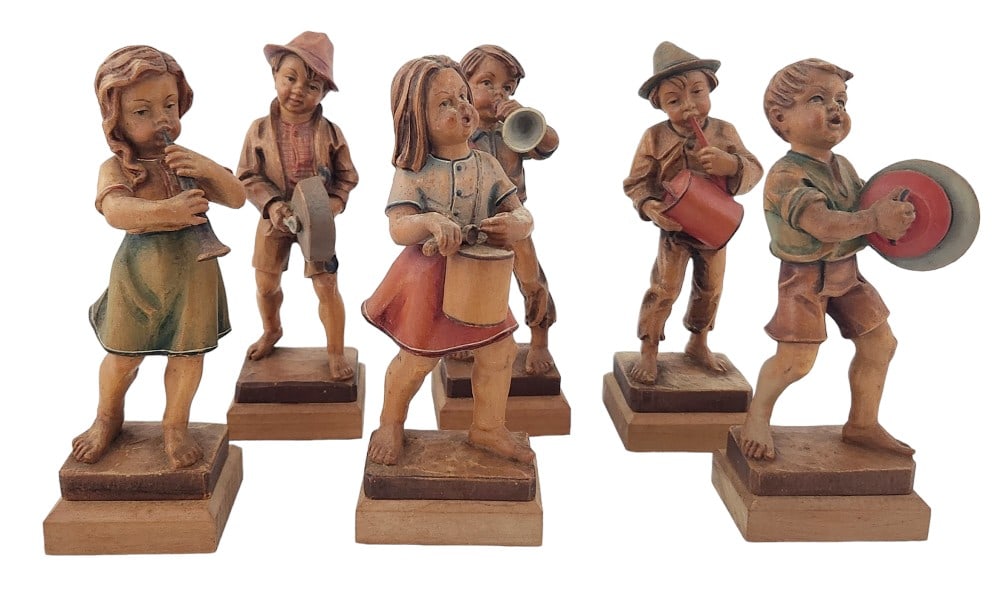 ANRI Vintage Italian Wooden Figurines (1 of 8)