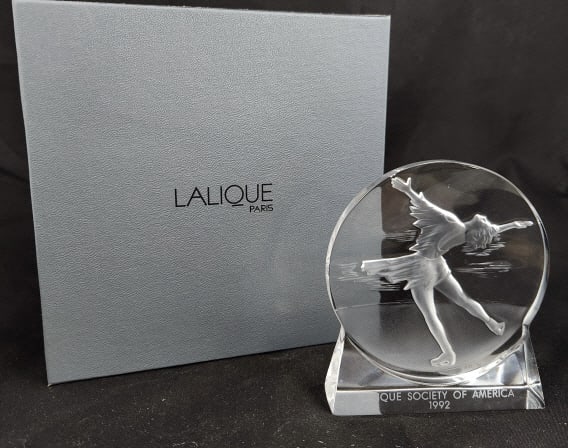 1992 Lalique  Society of America Patineuse Skater (1 of 4)